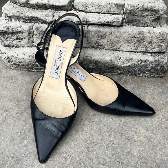 Jimmy Choo Shoes - Jimmy Choo kitten heel slingbacks